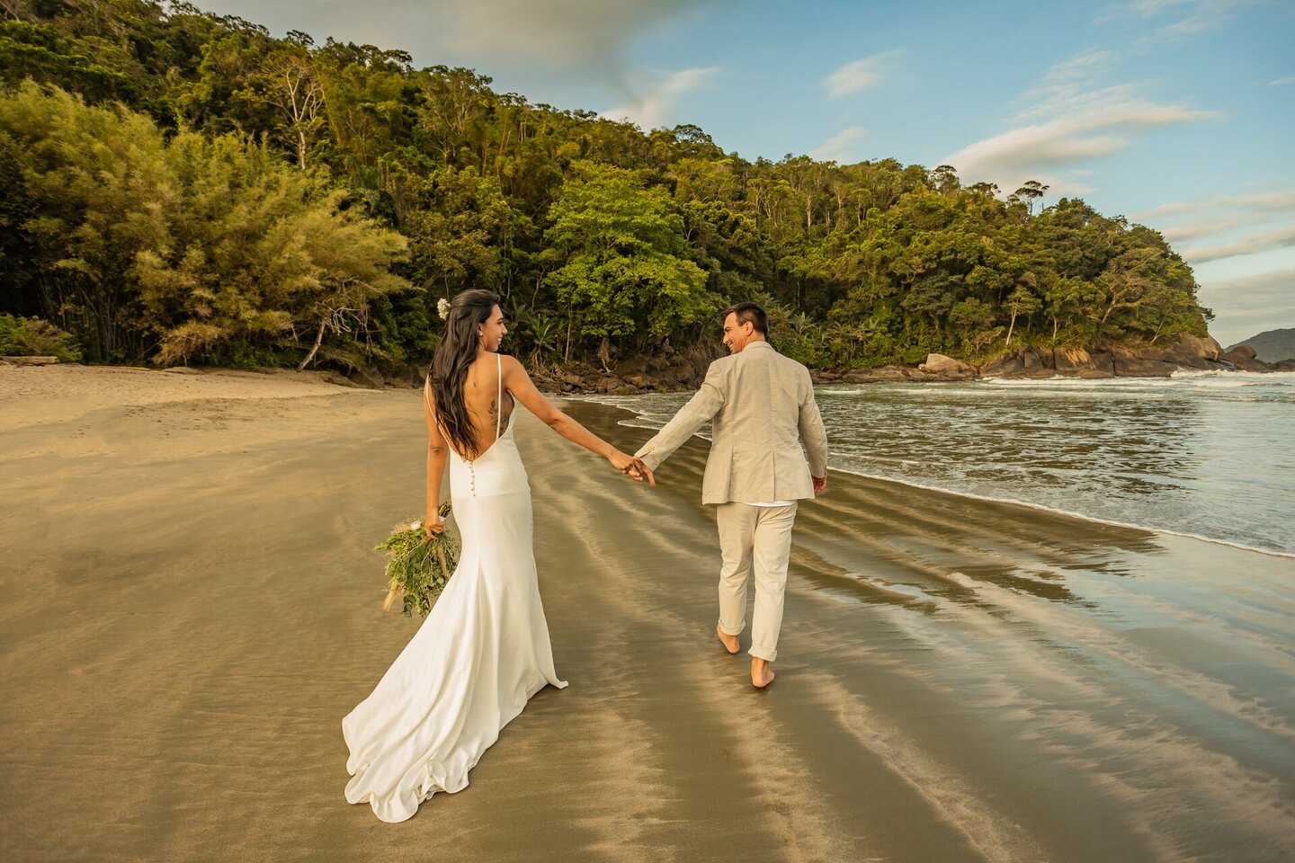 Casamento na praia - Nanda e Fred