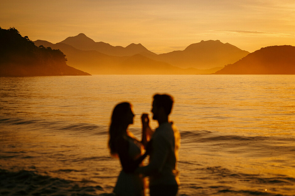 Ensaio Pre Casamento na Praia - Mariana e Guilherme