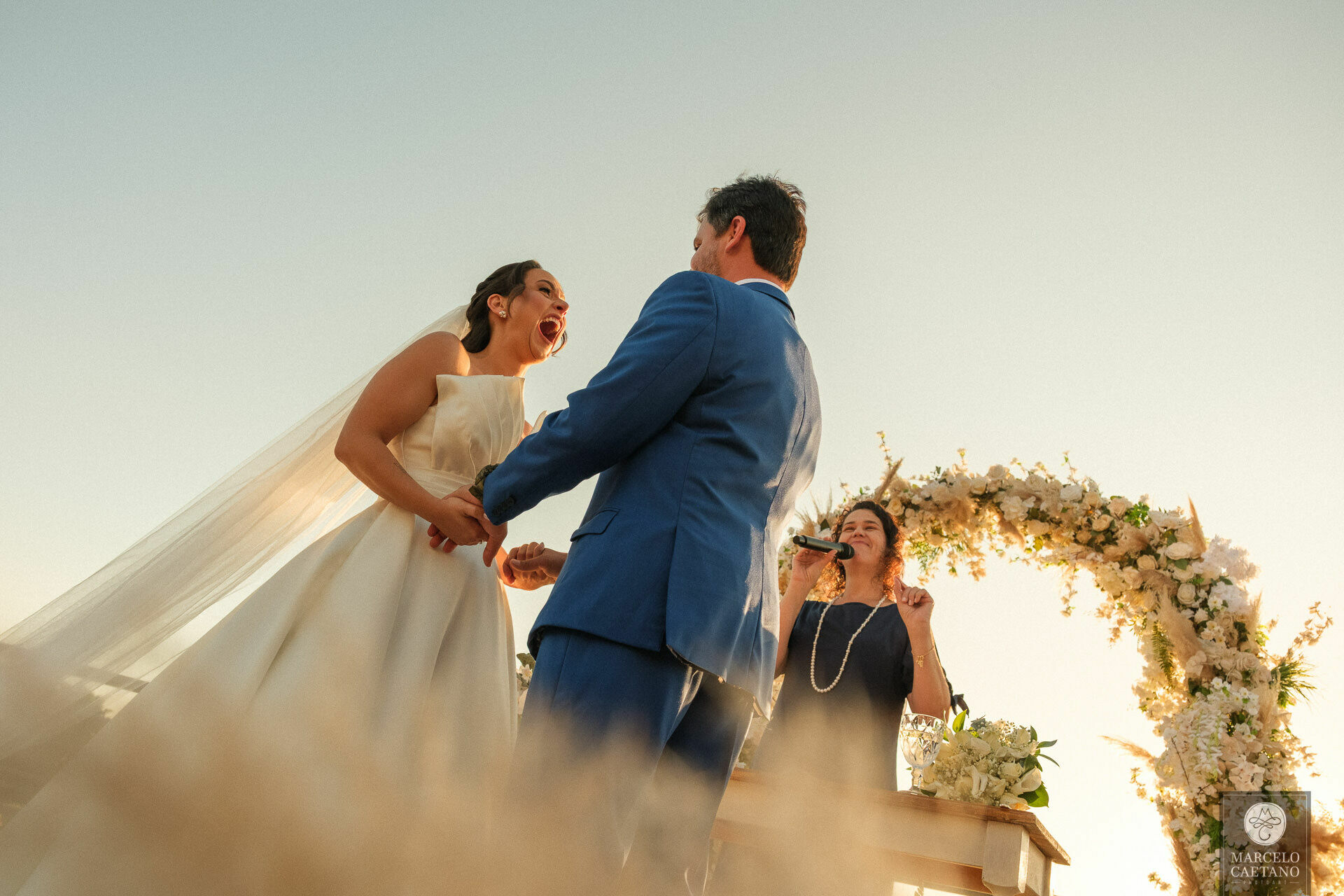 Foto Casamento no por do sol - Juliana e Eder Foto Casamento no por do sol - Juliana e Eder - Imagem 38