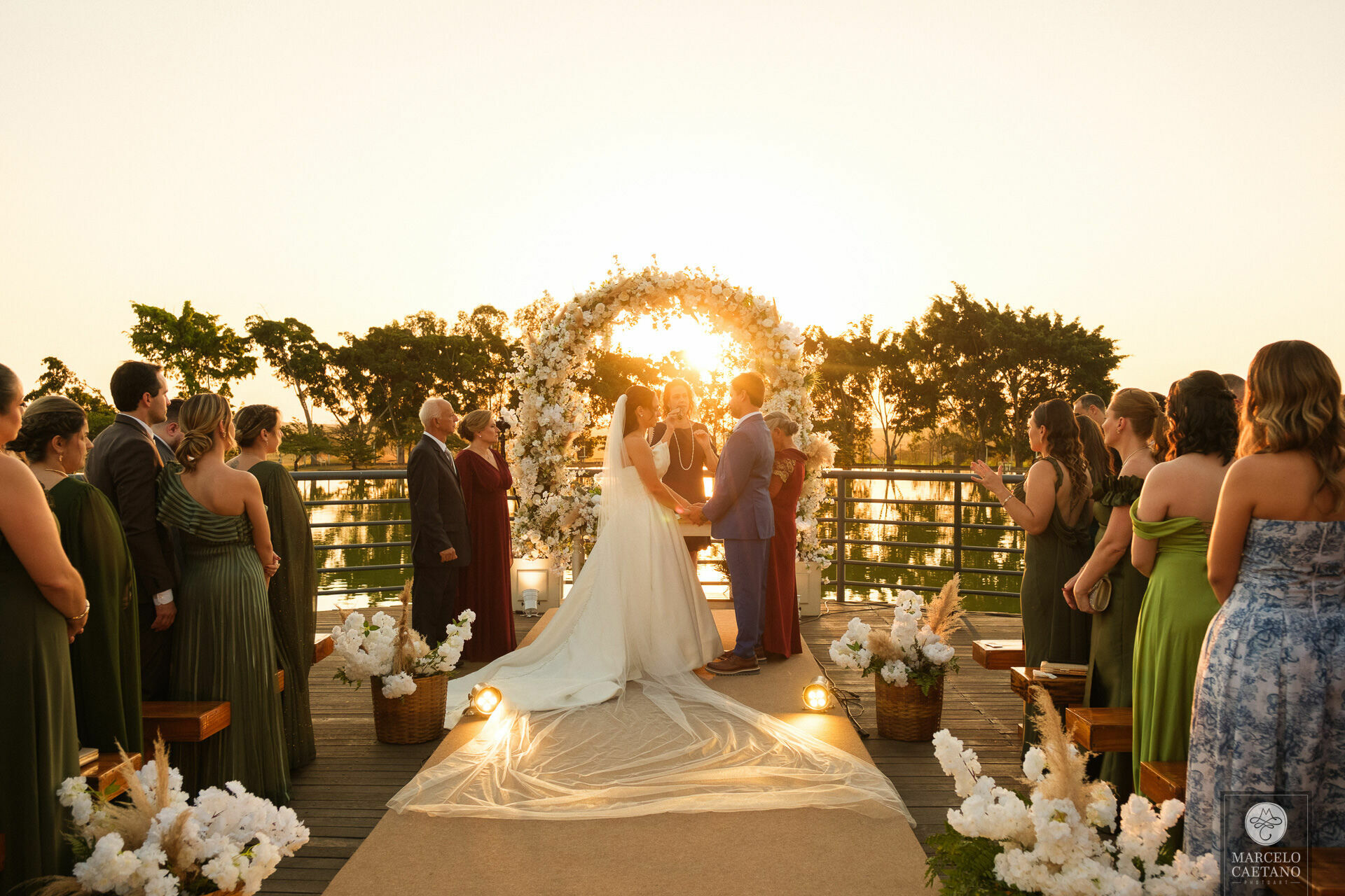 Foto Casamento no por do sol - Juliana e Eder Foto Casamento no por do sol - Juliana e Eder - Imagem 58