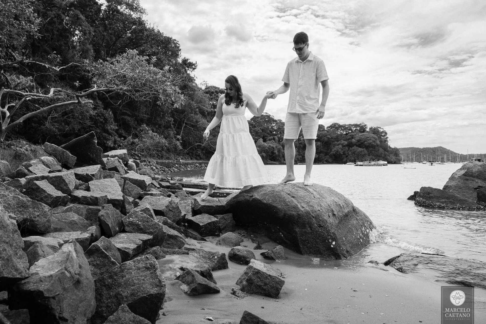 Foto Ensaio pré-casamento na praia - Stephane e Nicholas Foto Ensaio pré-casamento na praia - Stephane e Nicholas - Imagem 2