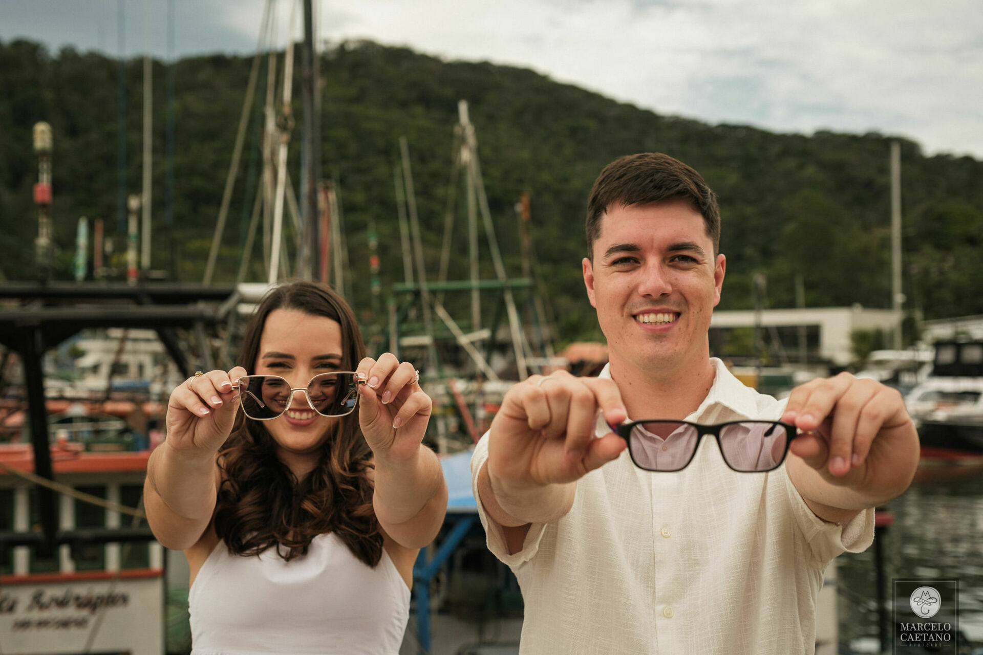 Foto Ensaio pré-casamento na praia - Stephane e Nicholas Foto Ensaio pré-casamento na praia - Stephane e Nicholas - Imagem 24