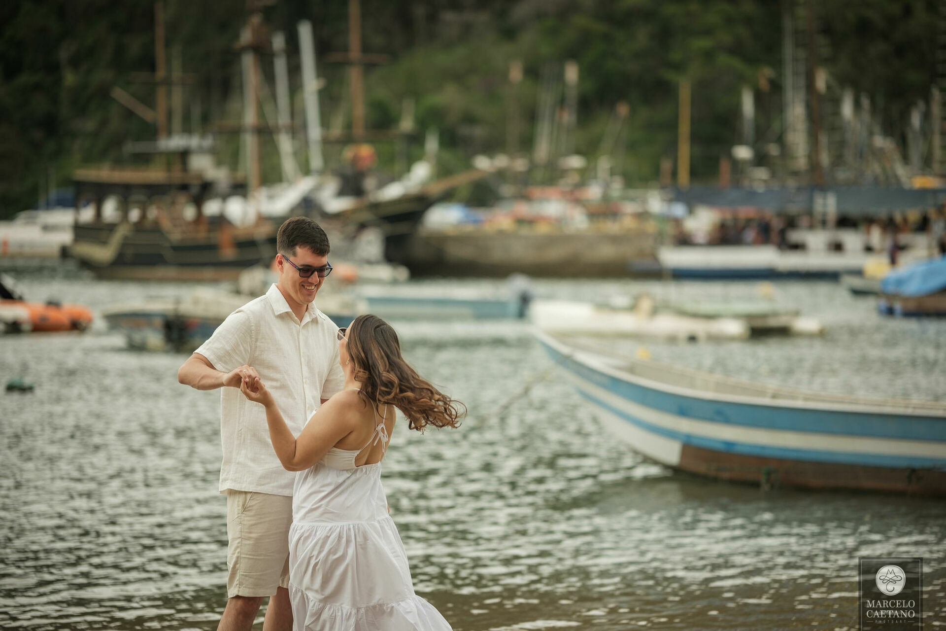 Foto Ensaio pré-casamento na praia - Stephane e Nicholas Foto Ensaio pré-casamento na praia - Stephane e Nicholas - Imagem 7
