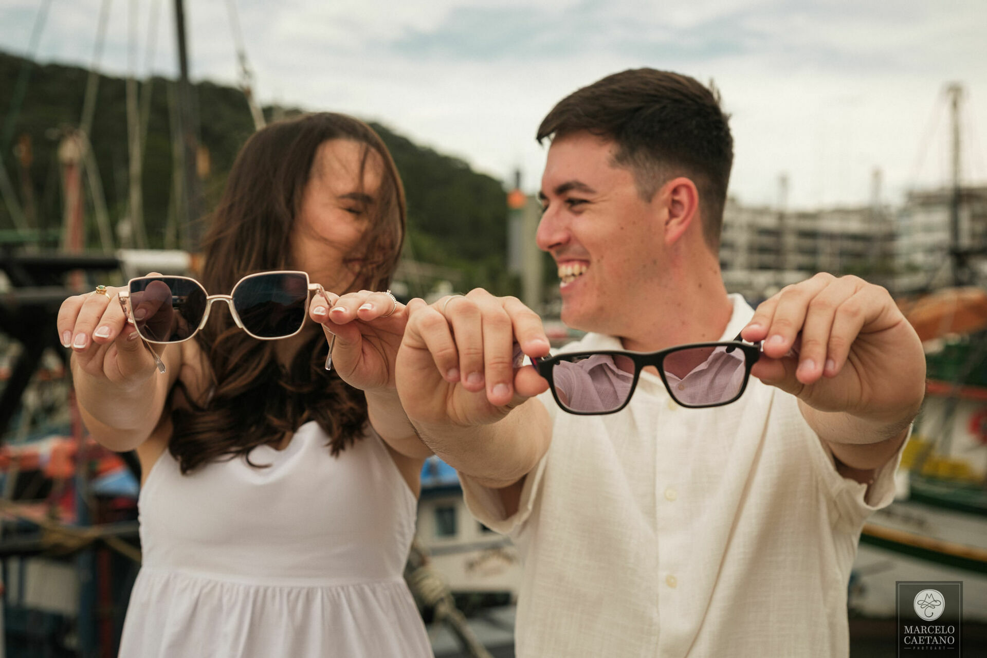 Foto Ensaio pré-casamento na praia - Stephane e Nicholas Foto Ensaio pré-casamento na praia - Stephane e Nicholas - Imagem 25