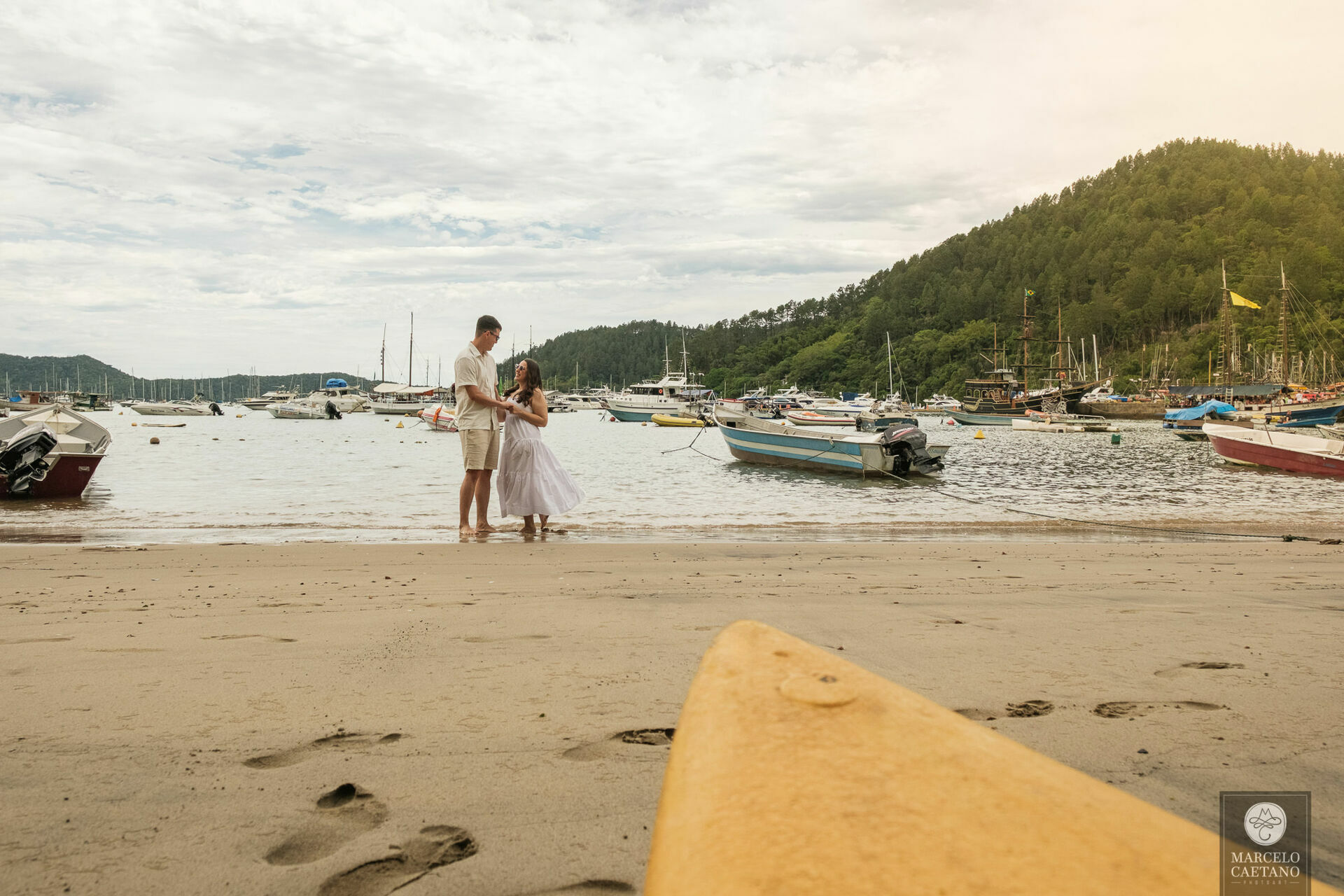 Foto Ensaio pré-casamento na praia - Stephane e Nicholas Foto Ensaio pré-casamento na praia - Stephane e Nicholas - Imagem 6