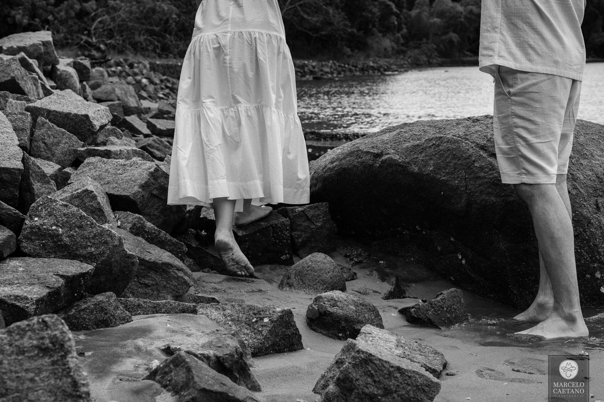 Foto Ensaio pré-casamento na praia - Stephane e Nicholas Foto Ensaio pré-casamento na praia - Stephane e Nicholas - Imagem 1