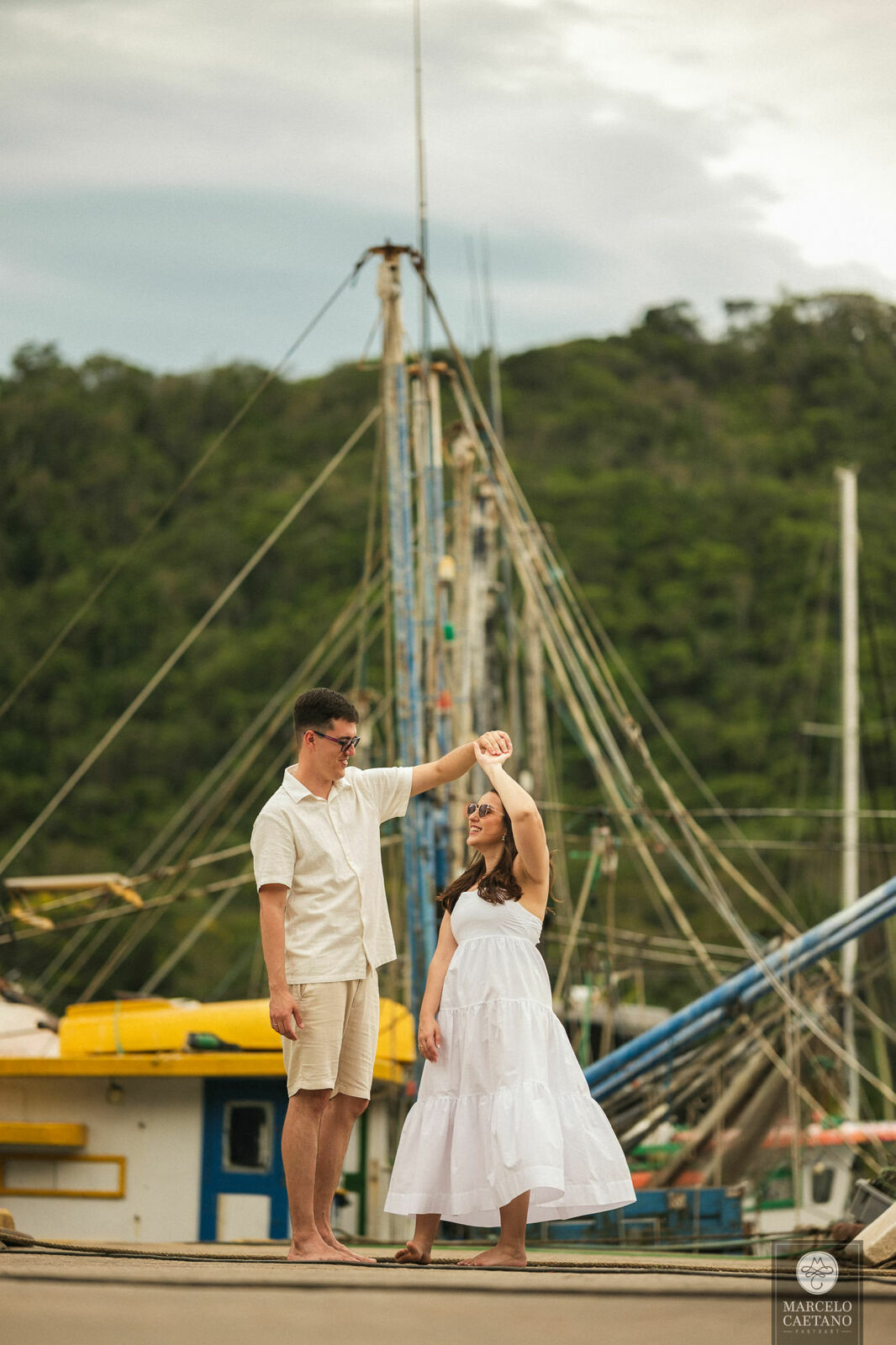 Foto Ensaio pré-casamento na praia - Stephane e Nicholas Foto Ensaio pré-casamento na praia - Stephane e Nicholas - Imagem 41