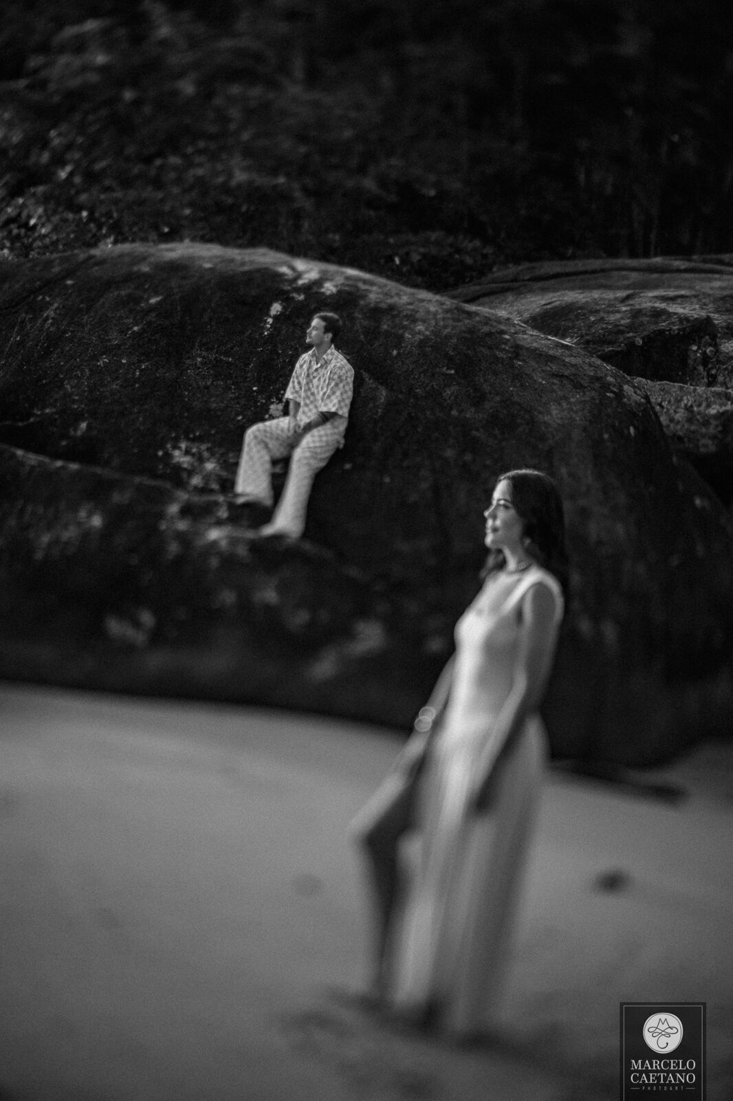 Foto Ensaio pré-wedding na praia - Gabi e João Foto Ensaio pré-wedding na praia - Gabi e João - Imagem 21