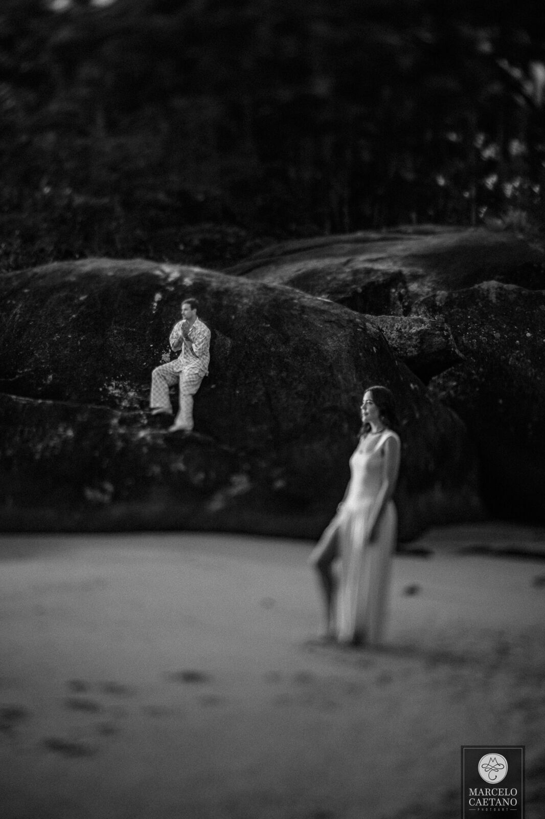 Foto Ensaio pré-wedding na praia - Gabi e João Foto Ensaio pré-wedding na praia - Gabi e João - Imagem 20